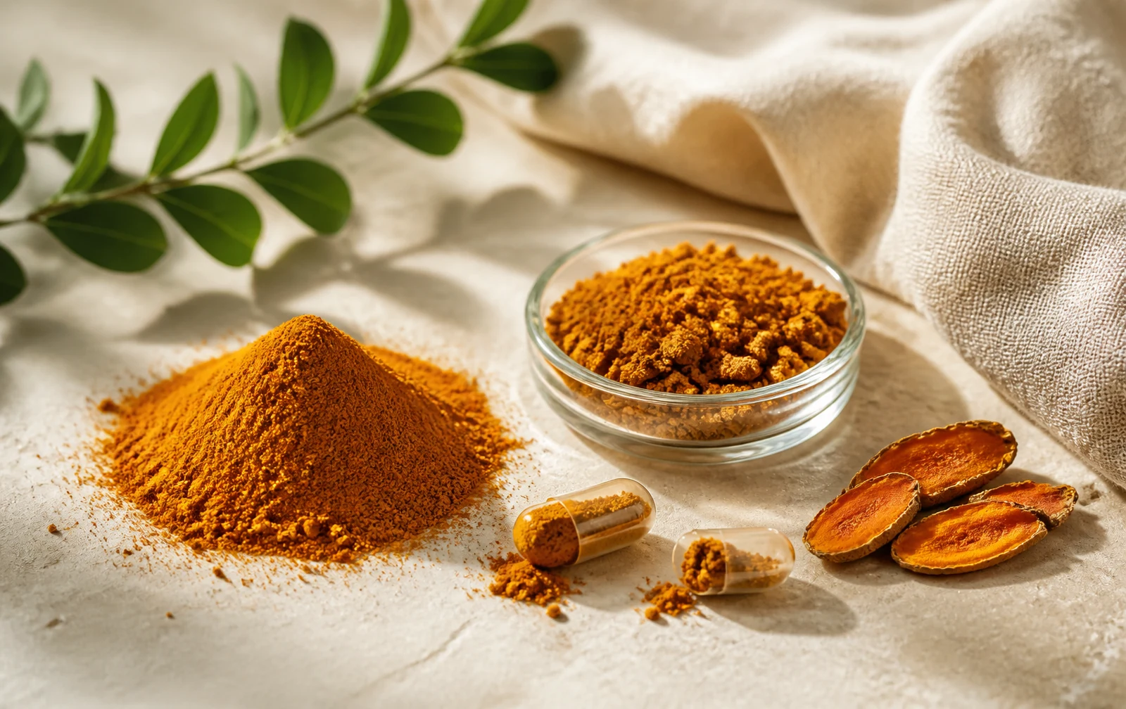 Curcumin 95 Explained editorial photography